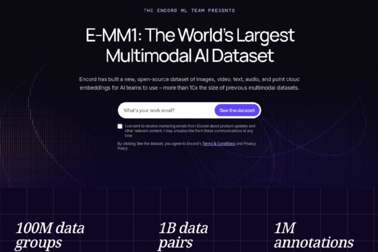 إطلاق Encord لمجموعة بيانات E-MM1: أكبر بمئة مرة من أي مجموعة بيانات موجودة