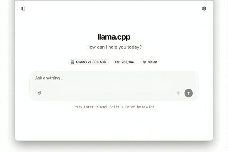 أصبح لدى llama.cpp واجهة: استخدم الذكاء الاصطناعي محلياً بخصوصية وتكاليف أقل