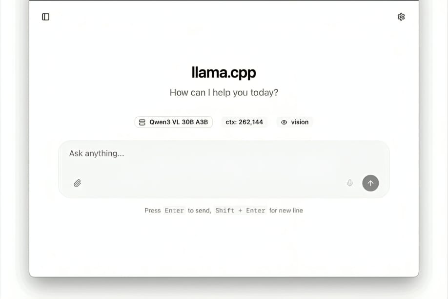 أصبح لدى llama.cpp واجهة: استخدم الذكاء الاصطناعي محلياً بخصوصية وتكاليف أقل