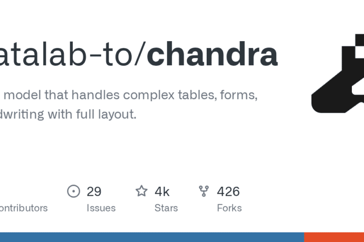 الكثير غافل عن هذه الإضافة الفارقة في سباق الـ OCR: نموذج Chandra من Datalab 🤯🚀
