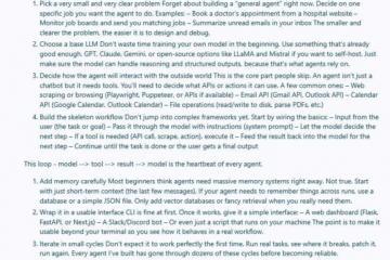 هذا الشاب يقدم لك خطوات بناء الوكيل في أبسط وأجمع صورة: ستتعلم كل شيء عندما تبدأ بالبناء 🚀🤯