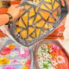 صينية بلاستك كبير